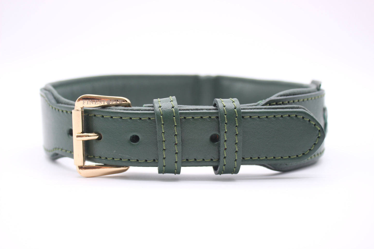 FinestPaw_Halsband_Flechtkunst_fichte_xxl_gold_front