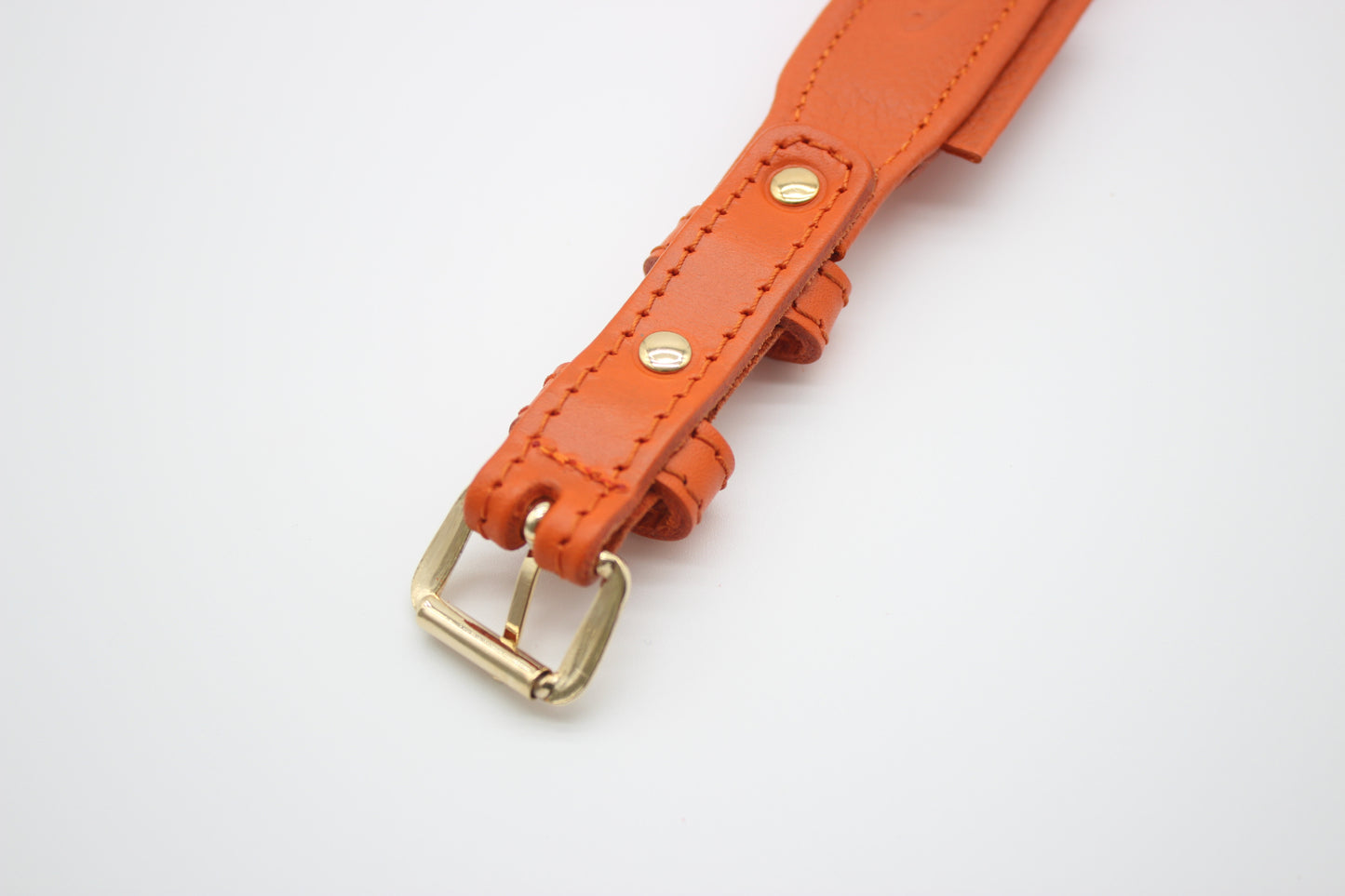 FinestPaw_Halsband_Flechtkunst_papaya_m_gold_back