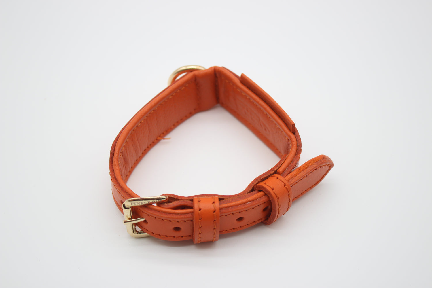 FinestPaw_Halsband_Flechtkunst_papaya_xs_gold_oben