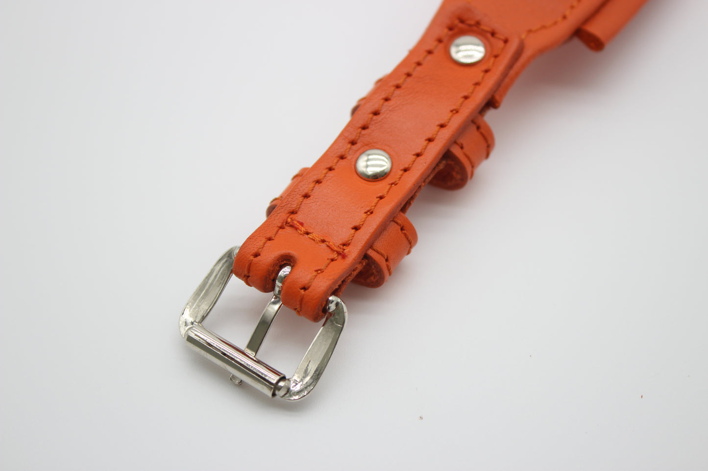 FinestPaw_Halsband_Flechtkunst_papaya_xs_silber_back