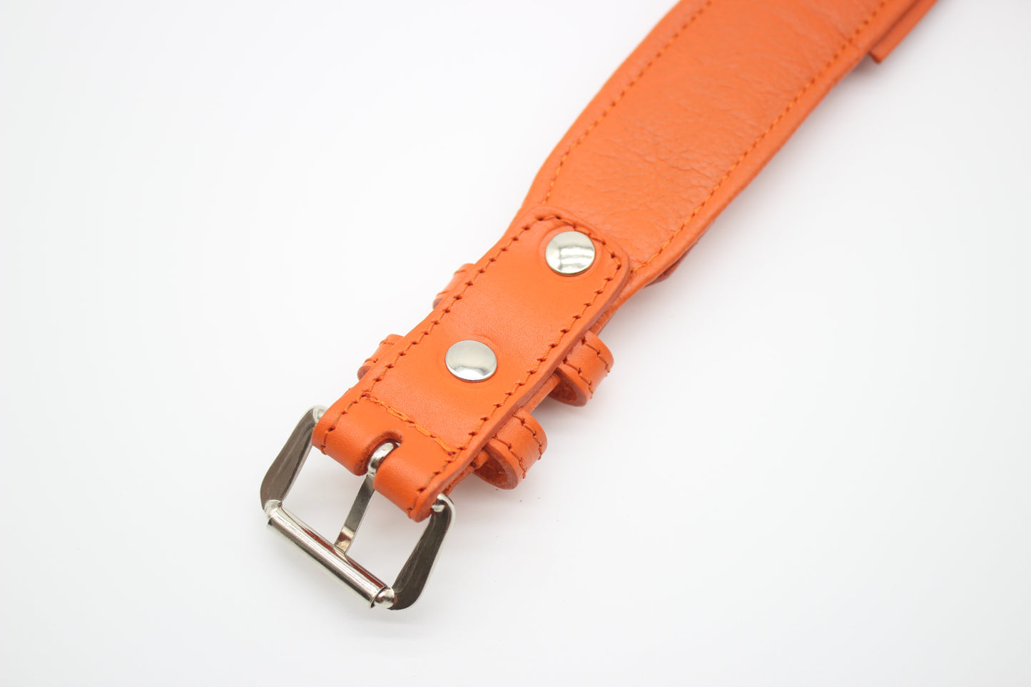 FinestPaw_Halsband_Flechtkunst_papaya_xxl_silber_back