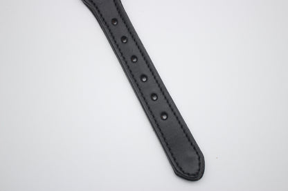 FinestPaw_Halsband_Flechtkunst_schwarz_xs_all_loecher