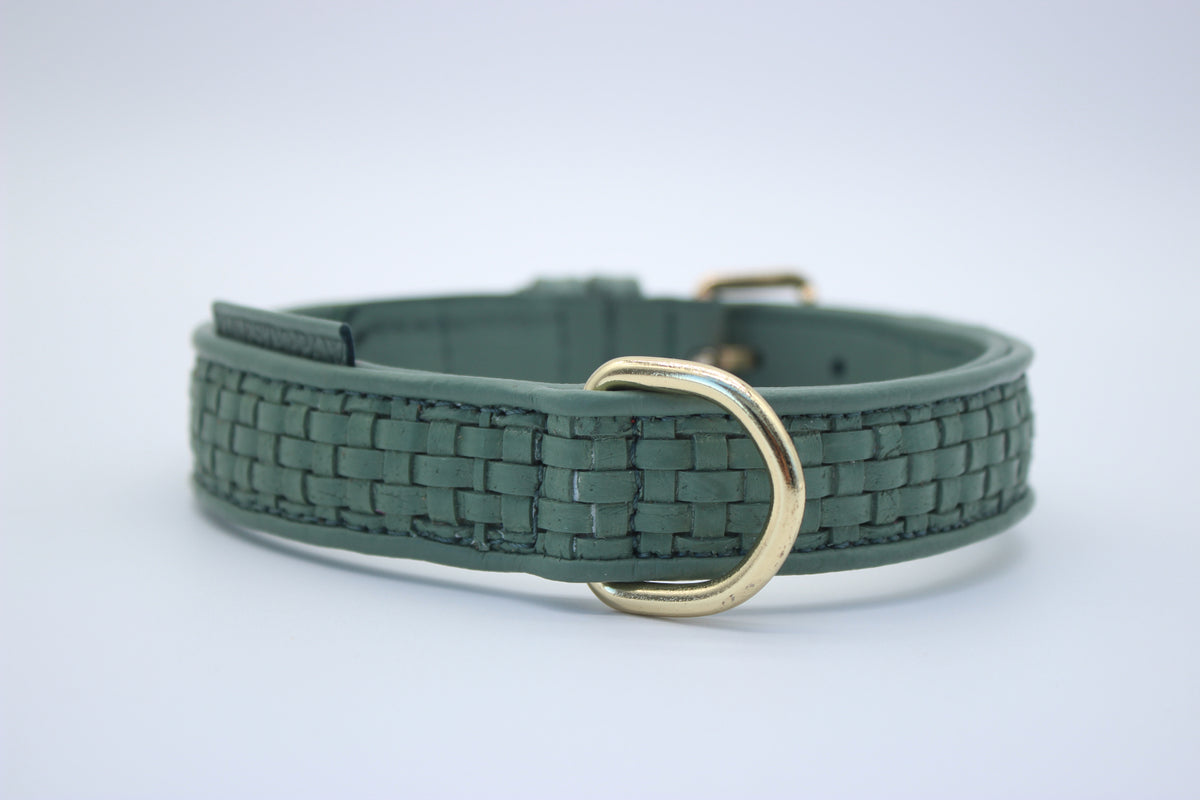FinestPaw_Halsband_Signature_pistazie_m_gold_dring