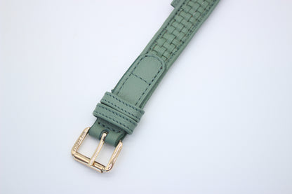 FinestPaw_Halsband_Signature_pistazie_m_gold_schnalle