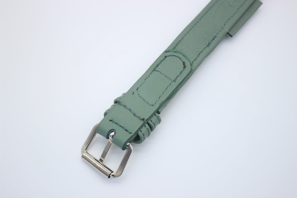 FinestPaw_Halsband_Signature_pistazie_m_silber_back