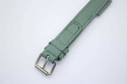 FinestPaw_Halsband_Signature_pistazie_m_silber_back