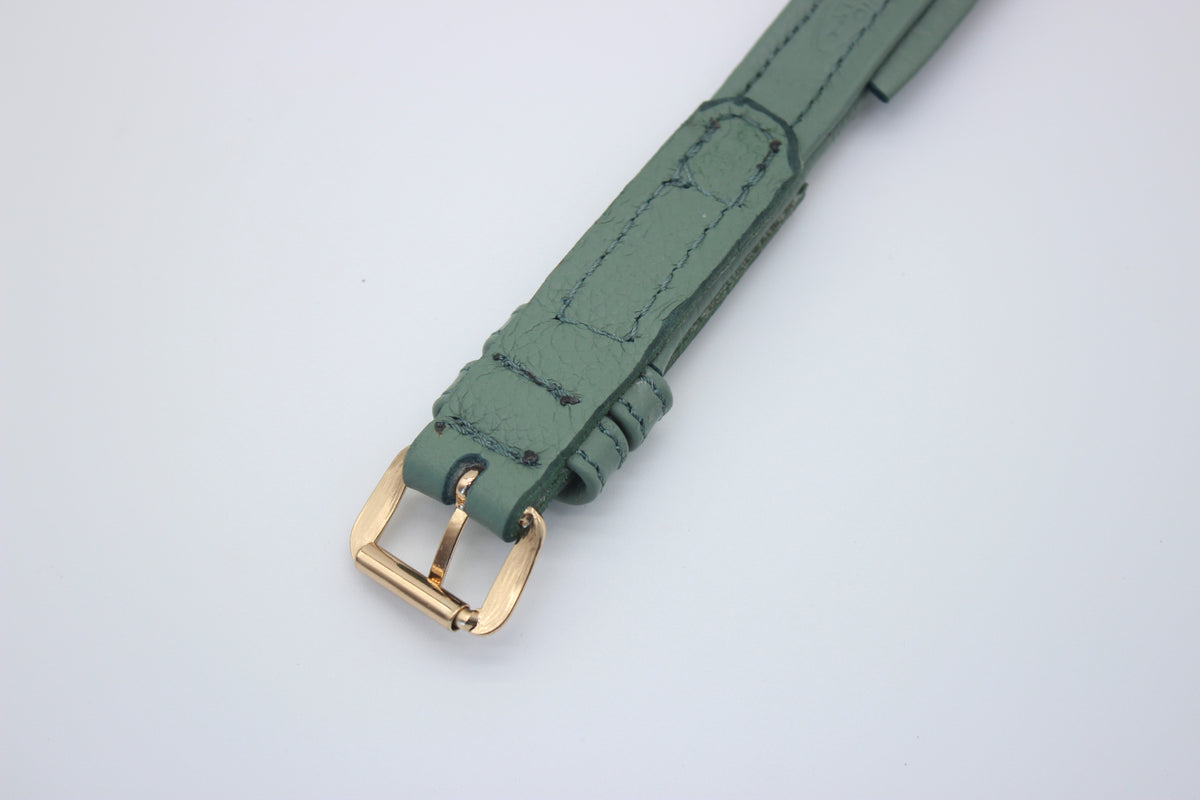 FinestPaw_Halsband_Signature_pistazie_xs_gold_back