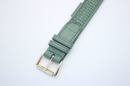 FinestPaw_Halsband_Signature_pistazie_xxl_gold_schnalle