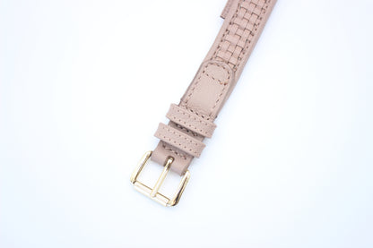 FinestPaw_Halsband_Signature_puder_m_gold_schnalle
