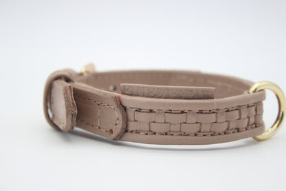 FinestPaw_Halsband_Signature_puder_xs_gold_logo
