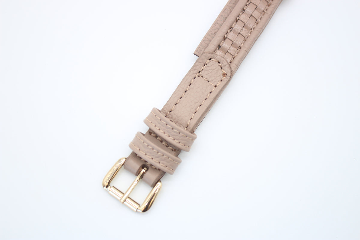 FinestPaw_Halsband_Signature_puder_xs_gold_schnalle