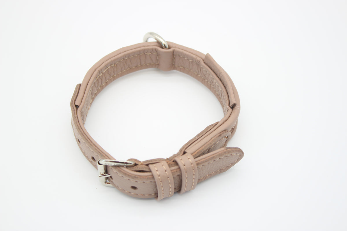 FinestPaw_Halsband_Signature_puder_xs_silber_oben