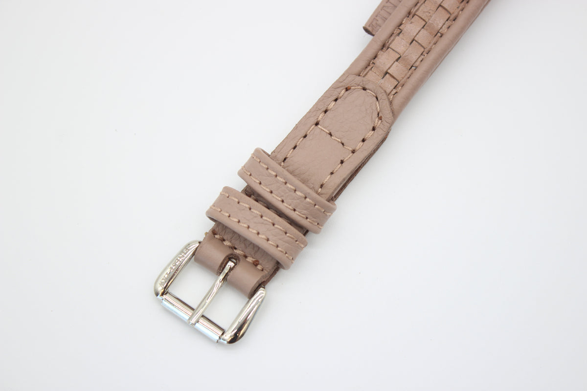 FinestPaw_Halsband_Signature_puder_xs_silber_schnalle