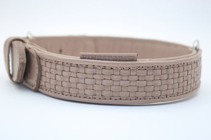 FinestPaw_Halsband_Signature_puder_xxl_silber_logo