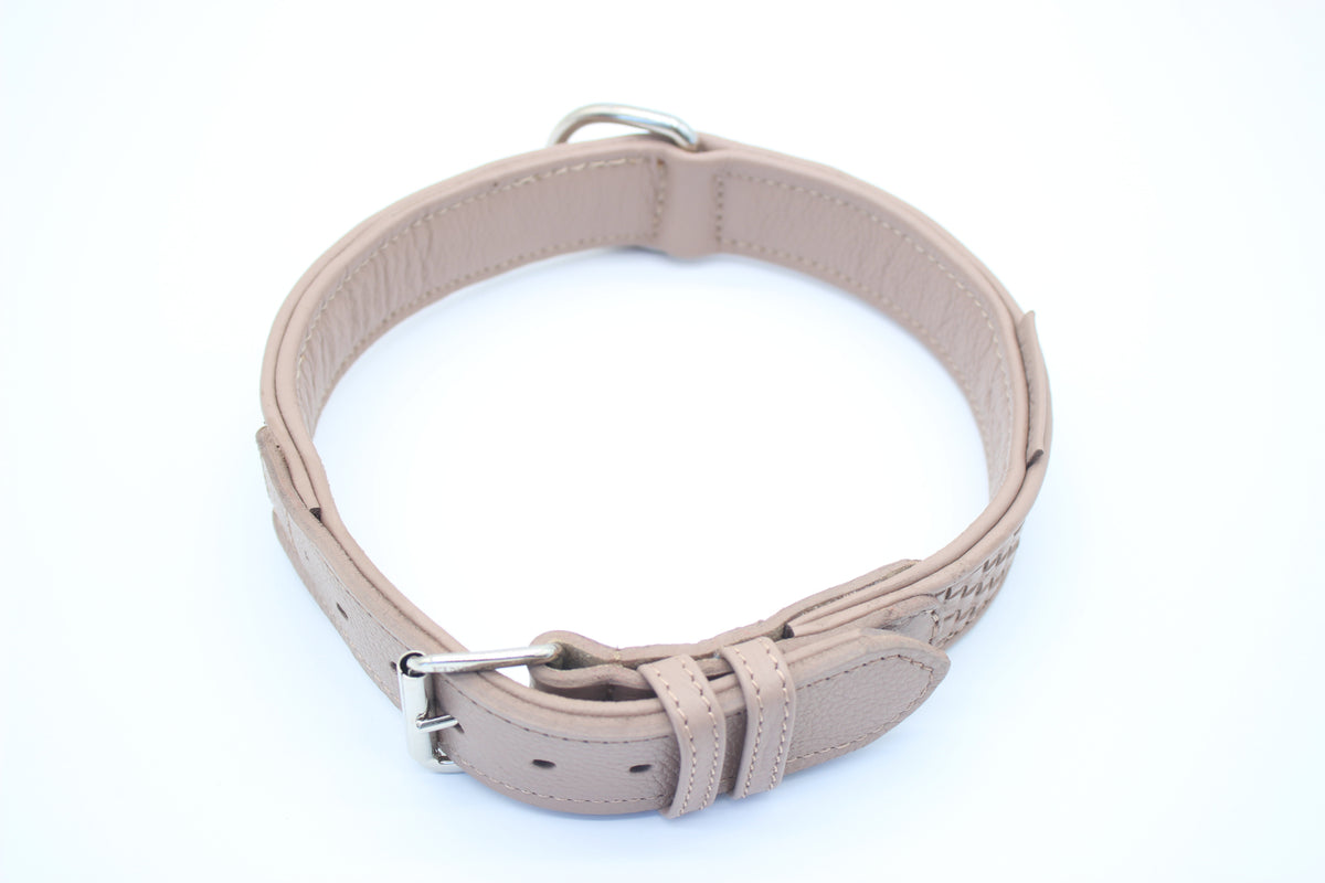 FinestPaw_Halsband_Signature_puder_xxl_silber_oben