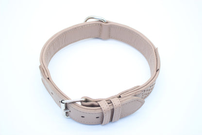 FinestPaw_Halsband_Signature_puder_xxl_silber_oben