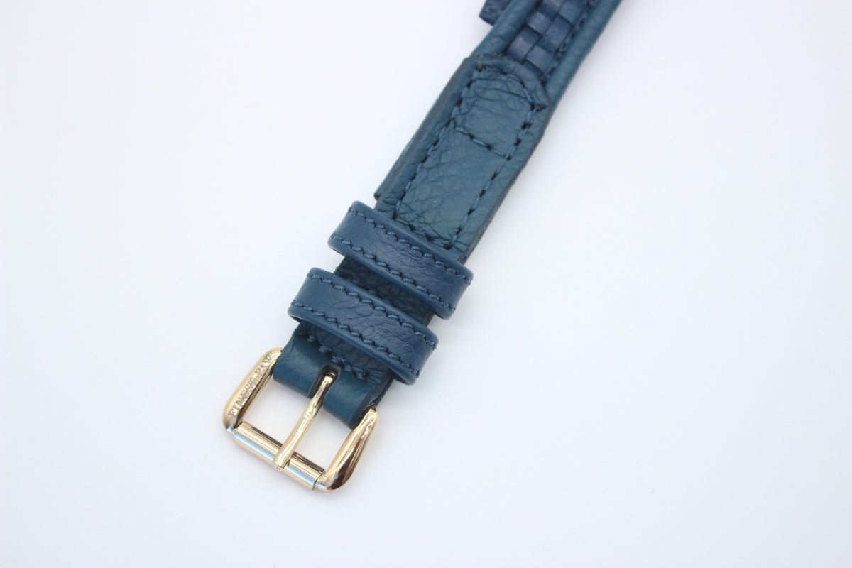 FinestPaw_Halsband_Signature_royalblau_xs_gold_schnalle