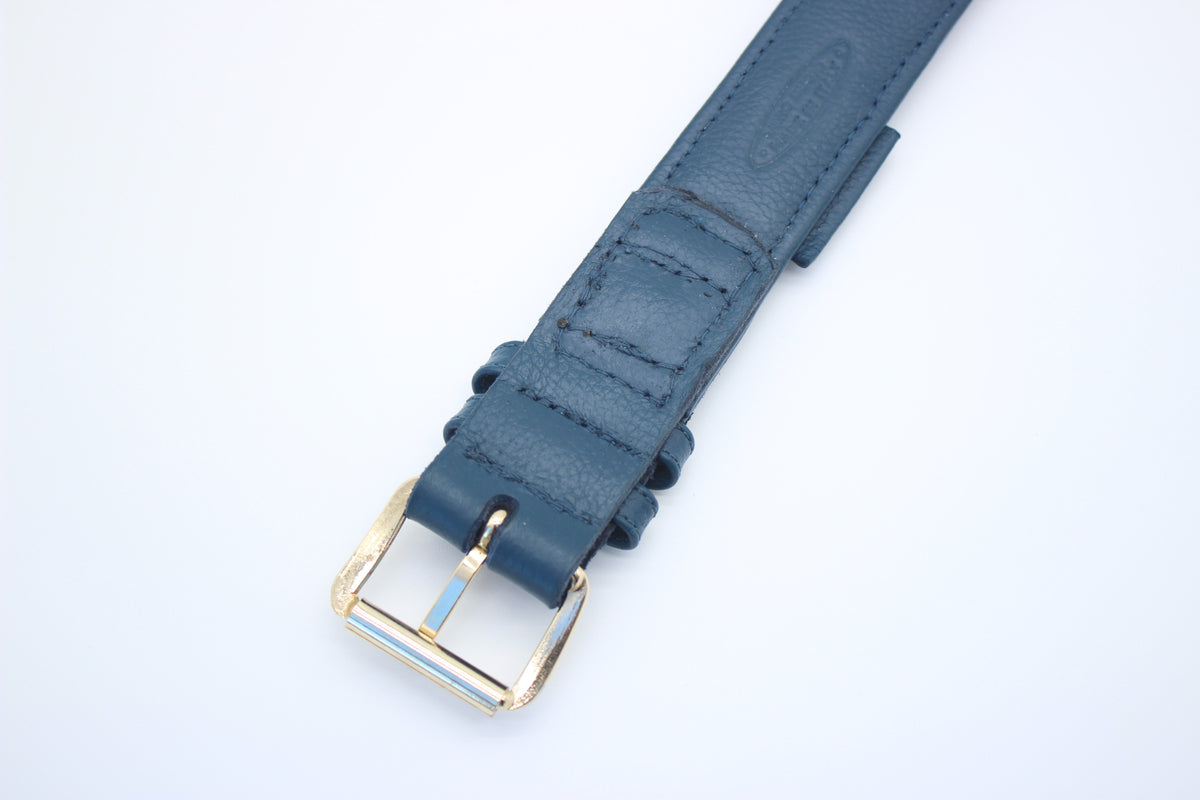 FinestPaw_Halsband_Signature_royalblau_xxl_gold_back