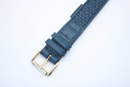 FinestPaw_Halsband_Signature_royalblau_xxl_gold_schnalle