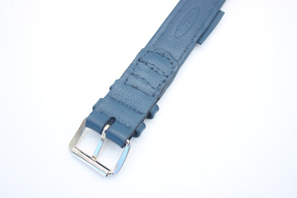 FinestPaw_Halsband_Signature_royalblau_xxl_silber_back