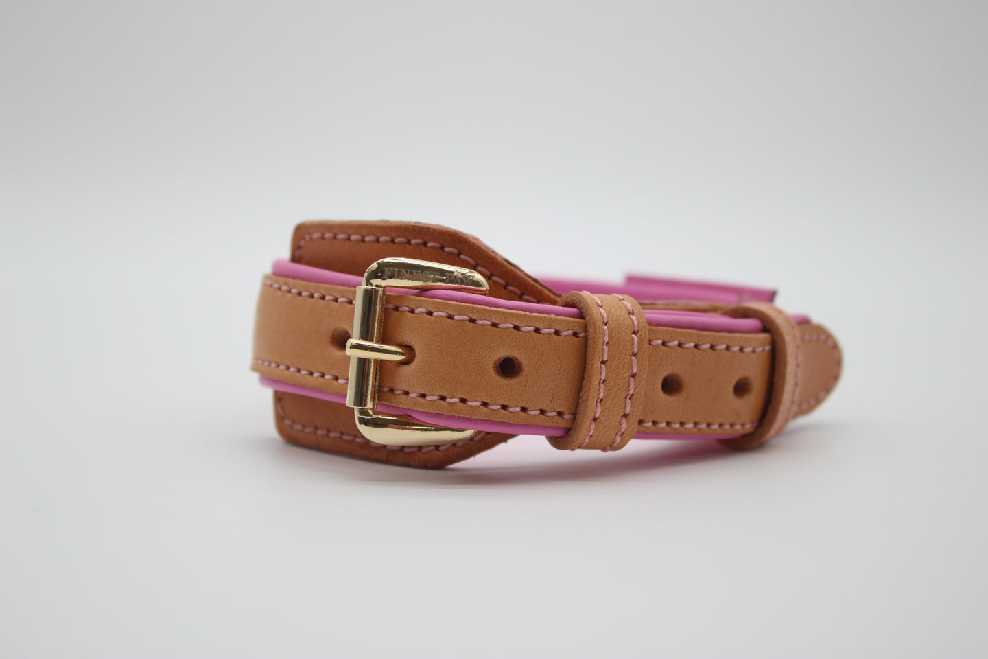 Morbido Comfort Collare Marrone/Turchese