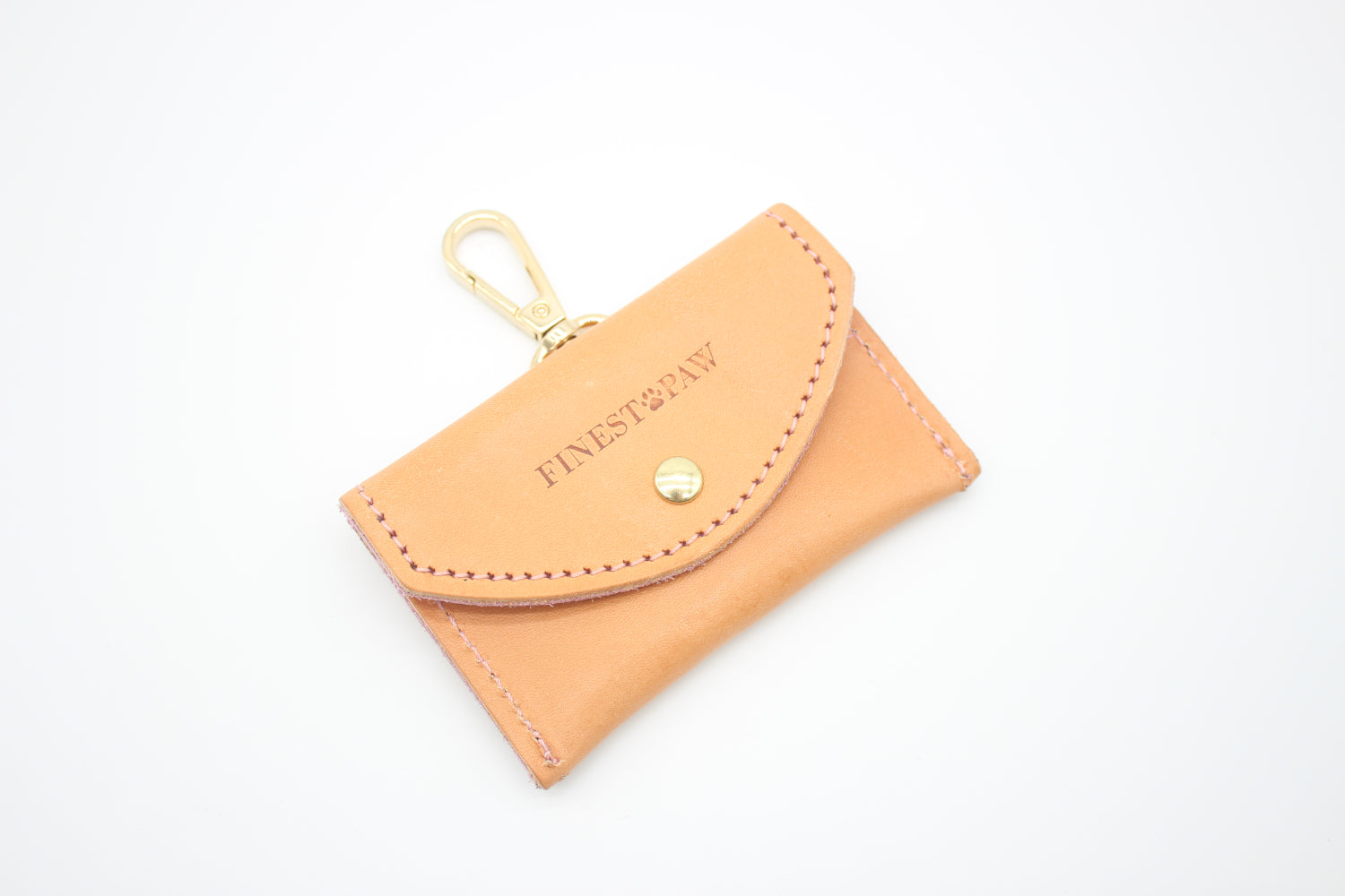 FinestPaw_Hundetuetenhalter_Soft_Slim_beige-rosa_gold_oben