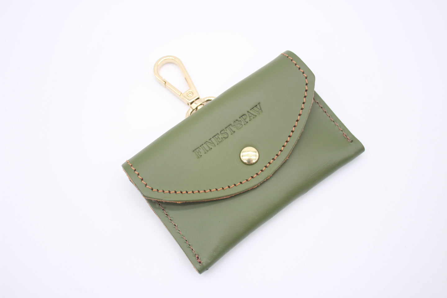Soft Komfort Slim – Waldgrün/Cognac