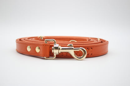 FinestPaw_Leine_Flechtkunst_Fuehrleine_papaya_all_all_all_front