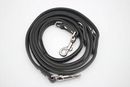 FinestPaw_Leine_Flechtkunst_Fuehrleine_schwarz_all_all_silber_oben