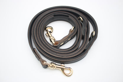 FinestPaw_Leine_Klassik_Premium_Fuehrleine_schwarz_all_all_gold_gerollt