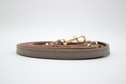 FinestPaw_Leine_Klassik_Premium_Fuehrleine_taupe_all_1.5cm_gold_logo