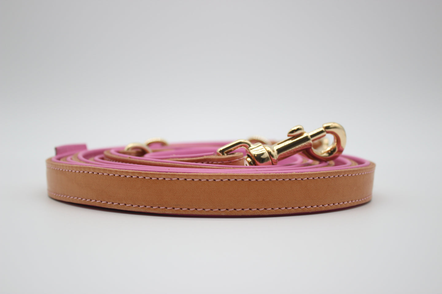 Soft Komfort Führleine Beige/Rosa