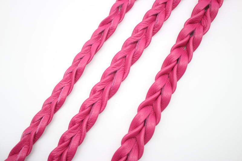 FinestPaw_Leine_Vollgeflochten_Pink_Collection